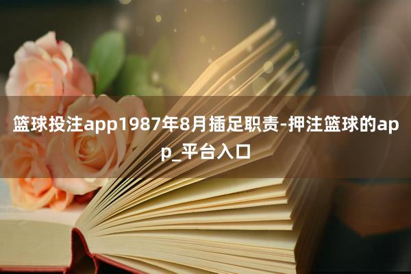 篮球投注app1987年8月插足职责-押注篮球的app_平台入口