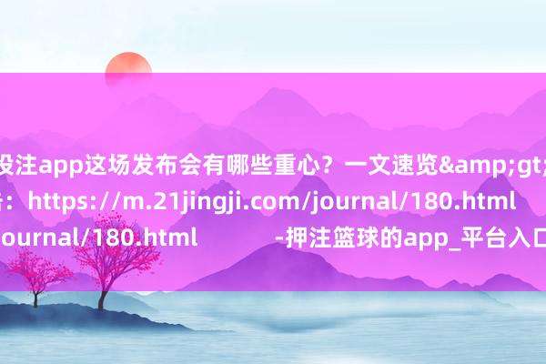 篮球投注app这场发布会有哪些重心？一文速览&gt;&gt;笃定点击：https://m.21jingji.com/journal/180.html            -押注篮球的app_平台入口